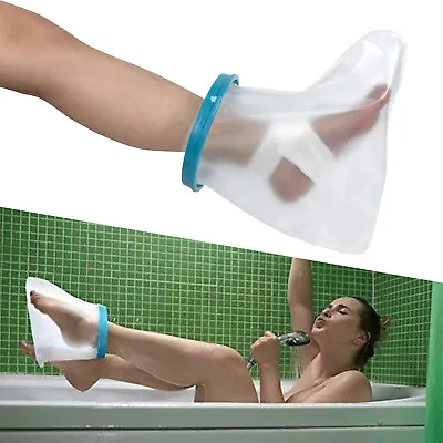 £14.88 • Buy Waterproof Foot Cast Cover For Shower Bath Foot Protector Adult Keep Ankle Leg
