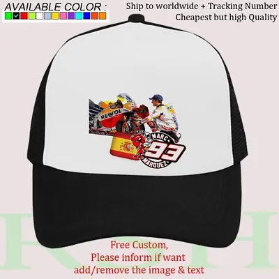 Hats Marc Márquez Marquez MotoGP Hats Caps Size Adjustable • $21.99