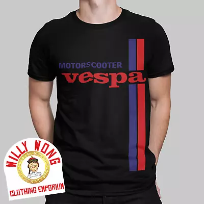 £8.99 • Buy Motor Bike Scooter Vespa T-shirt White Trendy Retro Tee Top Cafe Racer Uk Biker