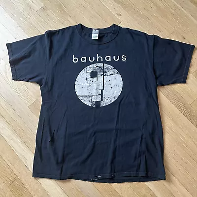 Bauhaus OG Vintage 2006 Offical Tour T-Shirt Black XL Goth Peter Murphy Logo HTF • $200