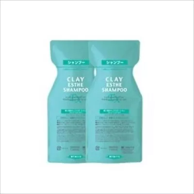 Moltobene Clay Esthe Shampoo EX Refill Set Of 2 1000 ML For Luxurious Hair • $72.15