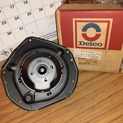 NOS GM HVAC Heater Blower Motor 52498869  Chevrolet GMC 1500 2500 3500 22120540 • $49.99