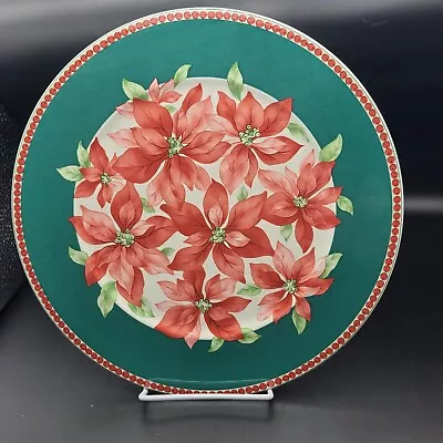 Villeroy & Boch Luxembourgh Holly 12  Christmas Poinsettia Serving Plate • $32