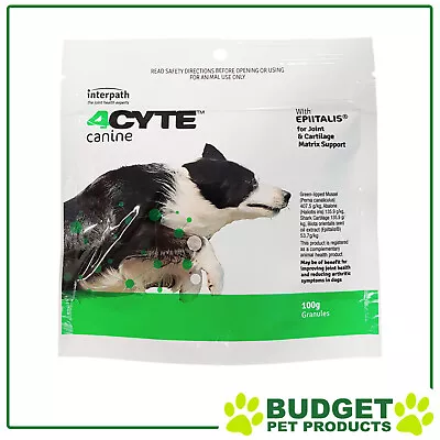 4CYTE Canine Joint Support For Dogs 100gm  • $76.95