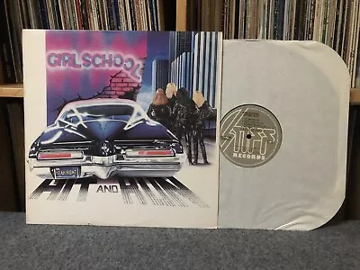 NRMT GIRL SCHOOL Hit And Run Vinyl LP STAFF Records USE 18 Collectors • $24.99