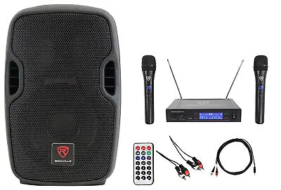 Rockville Pro Powered 8  Karaoke Machine/System 4 Ipad/iphone/Android/Laptop/TV • $154.95