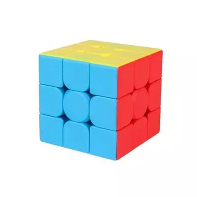 Magic Cube Stickerless 3x3 Professional Speed Cube Puzzles Smooth Puzzle Gift • $12.76