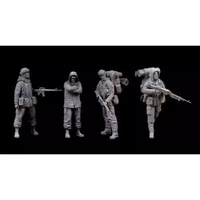 1/35 4pcs Resin Model Kit British Troops Falkland Island Unpainted • £17.80