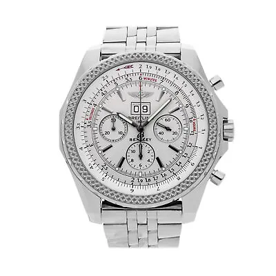 Breitling Bentley 6.75 Automatic Steel Mens Bracelet Watch A4436212/G573 • $8822.37