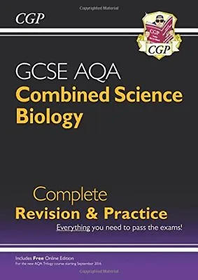 £2.23 • Buy New Grade 9-1 GCSE Combined Science: Biology AQA Complete Revision & Practice ,