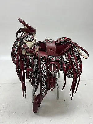 KingSaddle Mexican Leather Horse Saddle/ Silla De Montar Estilo Charro • $699.99