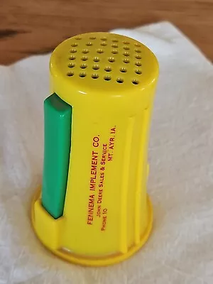 Fennema Implement John Deere Sales Phone 10 Advertising Shaker Mt Ayr Iowa • $49.99