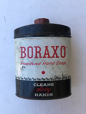 Boraxo Powdered Hand Soap Vintage Tin • $9.99