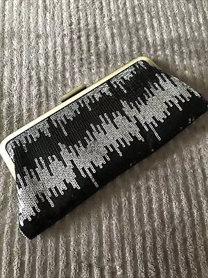 £9.99 • Buy Leko London Sequin Clutch Or Shoulder Bag