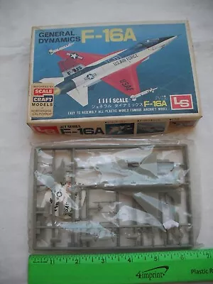 L.S. Models A120:100 F-16A USAF Jet Aircraft Airplane Model Kit 1/144 Scale • $14.99