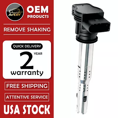 $14.74 • Buy Ignition Coil Pack For Volkswagen Beetle Golf Jetta Passat Rabbit Audi UF575