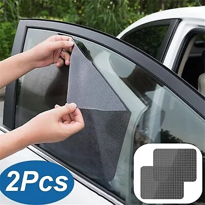 Side Rear Seat Window Mesh Sun Shade Visor Car Window Shades Baby UV Protection • $11.49