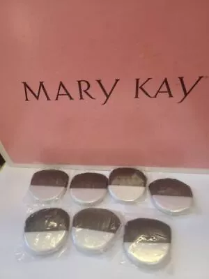 Rare Lot Of 7 Mary Kay Pink Round Brush Sable Bristle Signature Brushes • $59.22