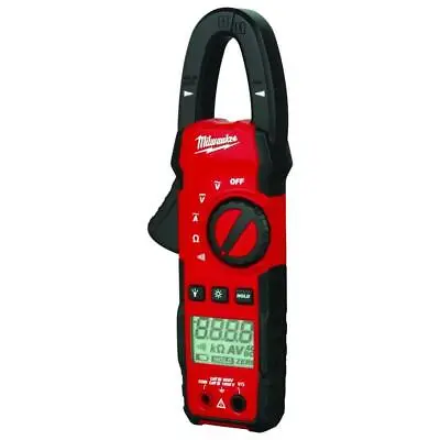 Milwaukee Clamp Meter Audible Alert+Auto Ranging+Backlit+Dual Voltage Indication • $113.97