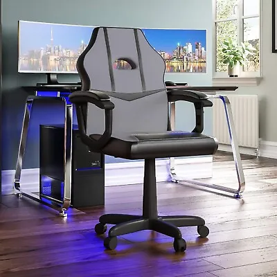 Vida Designs Racing Comet Gaming Computer Adjustable Swivel Chair • £39.99