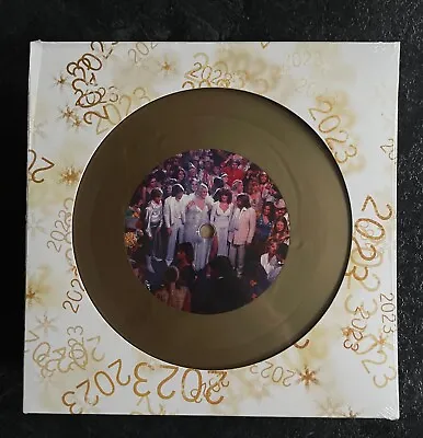 Abba Happy New Year 2023 Limited Numbered Edition 7  Gold Vinyl 1090/5000 • £16.99