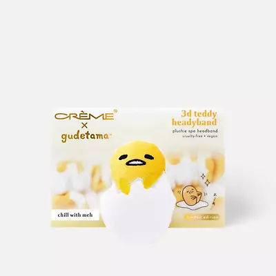 The Crème Shop Gudetama Plush Spa Headband • $17.47