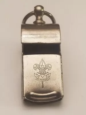 Vintage Boy Scout Of America Whistle Nickel Plated Brass Scouts 1940s • $24.99