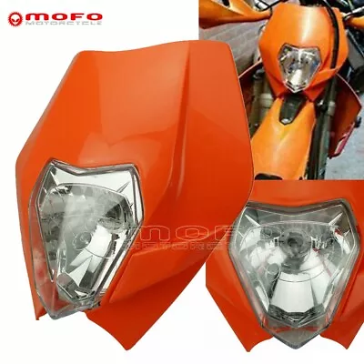 For KTM EXC SXF EXC-F KLX XR KXF WR 450 350 300 Dual Sport Motorcycle Headlight  • $31.99