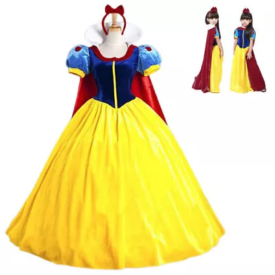 Fairy Tale Snow White Adults Role Play Costume Festival Party Fancy Dress Up CN • £22.99