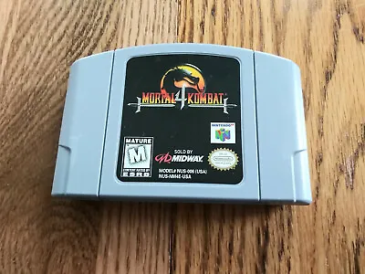 Mortal Kombat 4 (Nintendo 64 1997) - Loose - Tested • $39.99