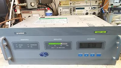 HARRIS DIGIT CD FM BROADCAST Transmitter Exciter 60W W/ Analog IO Module! WORKS • $1600