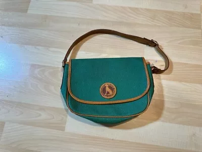 Shoulder Cross Body Bag Francois Marot Paris Hand Made France Green • $49.99