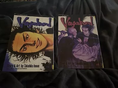 $60 • Buy Vagabond Volume 7 And 8 English Manga Takehiko Inoue Rare Single Volume Lot