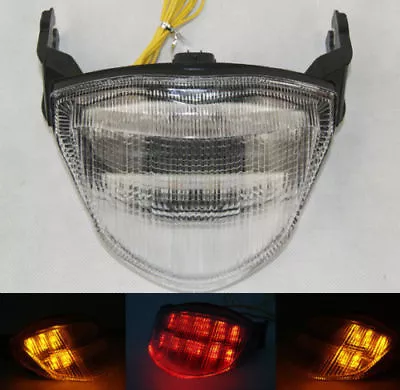 Tail Brake Turn Signals Integrated Light Clear 2005-2006 SUZUKI GSXR 1000 K5 K6 • $71.39