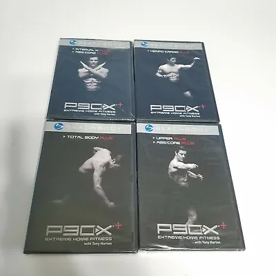 P90X Plus Extreme Home Fitness DVD Set Lot Of 4  • $14.99