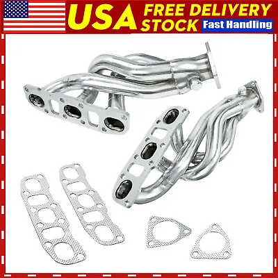 Shorty Headers Fit For 2003-06 Nissan 350Z Z33 INFINITI G35 FX35 VQ35DE V6 3.5L • $129.99