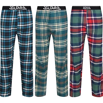 New Mens Von Dutch Lounge Pants Nightwear Trousers Pyjamas Loungewear Soft PJs • £7.99
