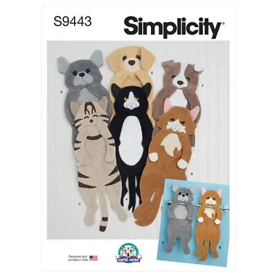 £9.85 • Buy SIMPLICITY Sewing Pattern 9443 Craft & Novelty  Animal Style Towels