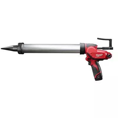 Milwaukee Caulk Gun 20 Oz Cordless Adhesive Seal Puncture Ladder Hook Red 12 V • $258.95