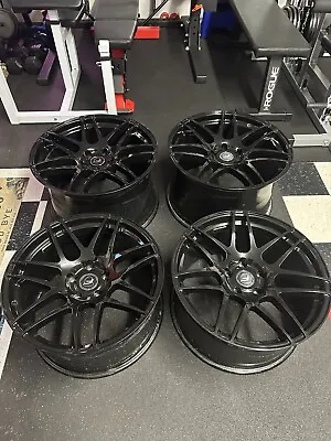 19 /20  Forgestar F14 Black Wheels For A Corvette (C6 C7) Z06 Grand-sport ZR1 • $1199