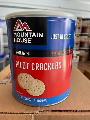 Mountain House Freeze Dried Food #10 Can Pilot Crackers 25+ Years 2040 • $44.95