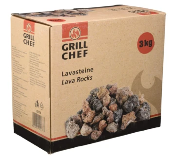 £8.11 • Buy Landmann Grill Chef Lava  Lavasteine Rocks 3kg Gas Grills BBQ