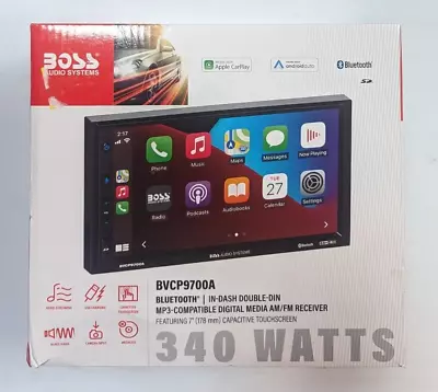 BOSS Audio Systems Bluetooth In-Dash Digital Media AM/FM Receiver BVCP9700A NEW • $119.95