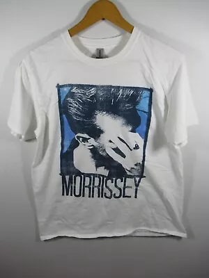 Morrissey T Shirt Adult Large Short Sleeve White The Smiths • $15.99