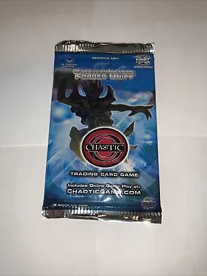 Chaotic TCG “Forged Unity” Booster Package (SEALED & STORED MINT CONDITION) • $43.90
