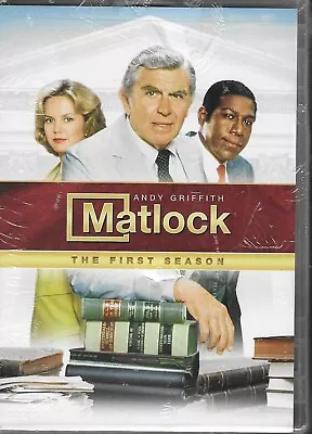 Matlock: The First Season (DVD 2008 7-Disc Set) New • $7.90