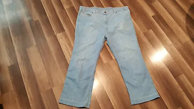 VTG Levis Action Jeans Mens SZ 44X30 (actual SZ 40X25) Worn Jeans. USA Made. I • $12.99