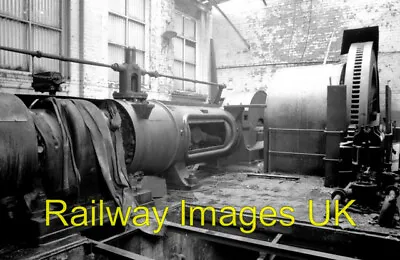 Photo - Steam Engine Landore Works  C1986 • £2