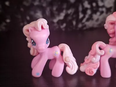 Pair Of Pinkie Pie Ponyville Figures. My Little Pony. G3 Hasbro • £5