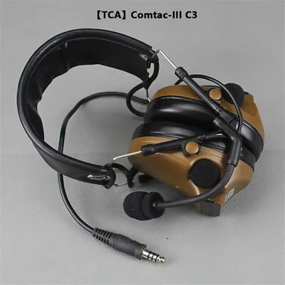 TCA Headset Comtac III Military Standard Plug Earphone For PRC 148 152 Handset  • £97.63